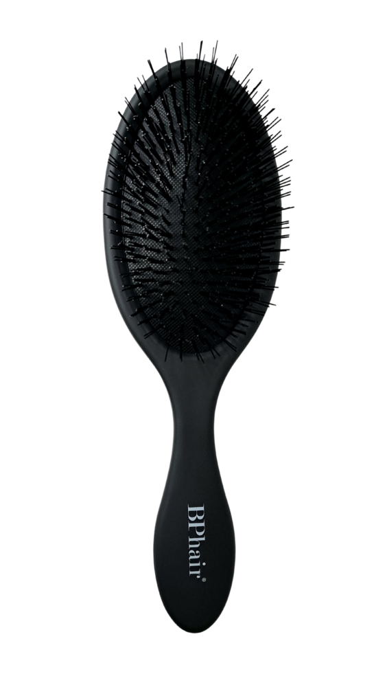BPHair Extension Brush - Harja hiustenpidennyksille - Matte Black