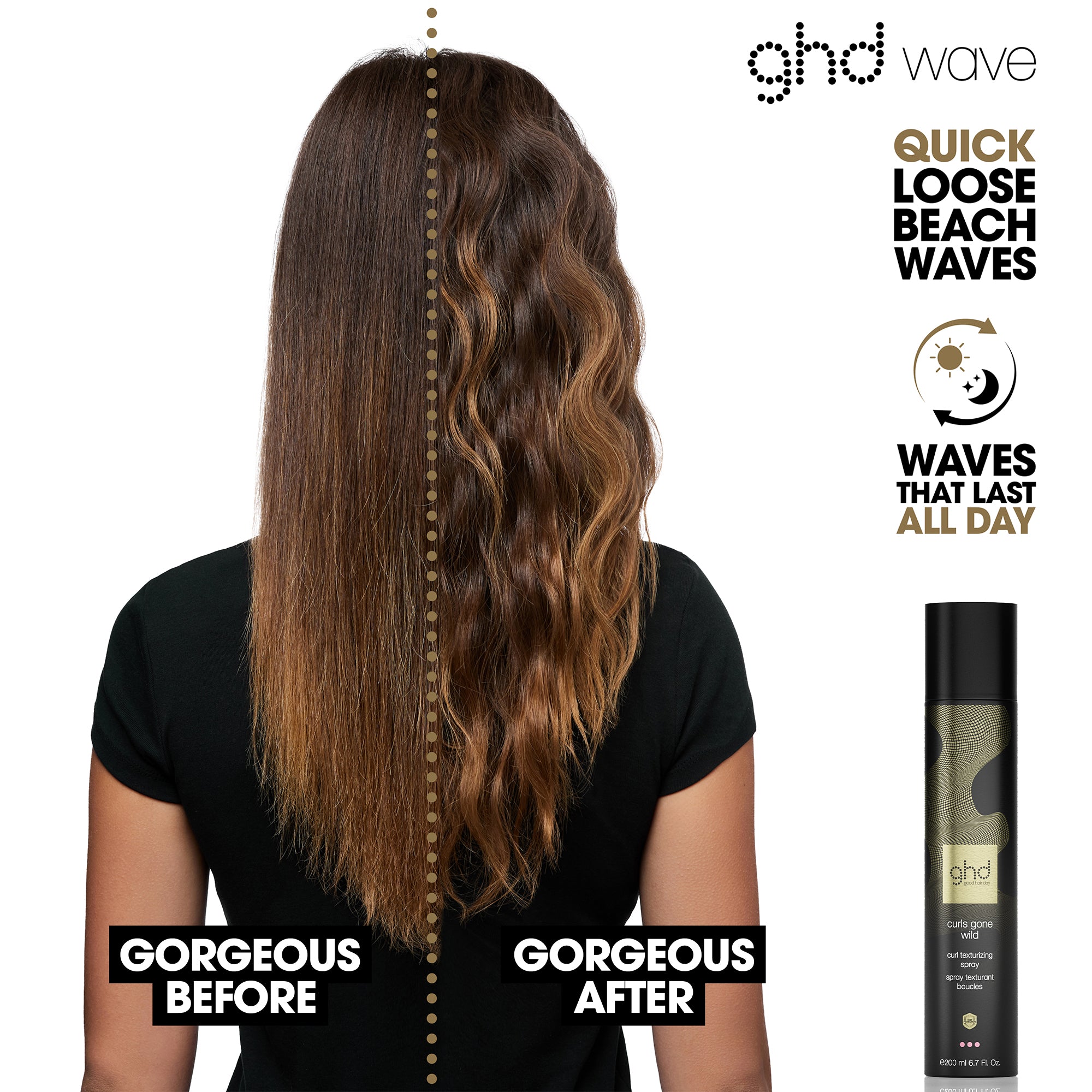 Ghd Curls Gone Wild – kiharoiden teksturointisuihke 120 ml