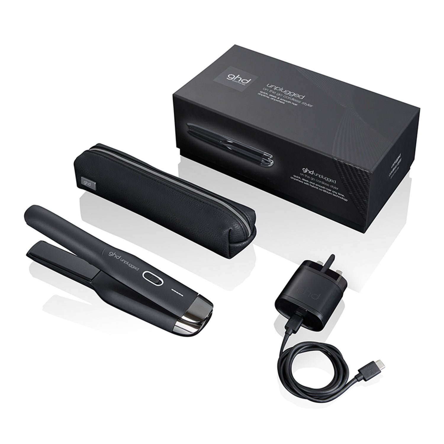 Ghd Unplugged Johdoton Suoristusrauta Musta