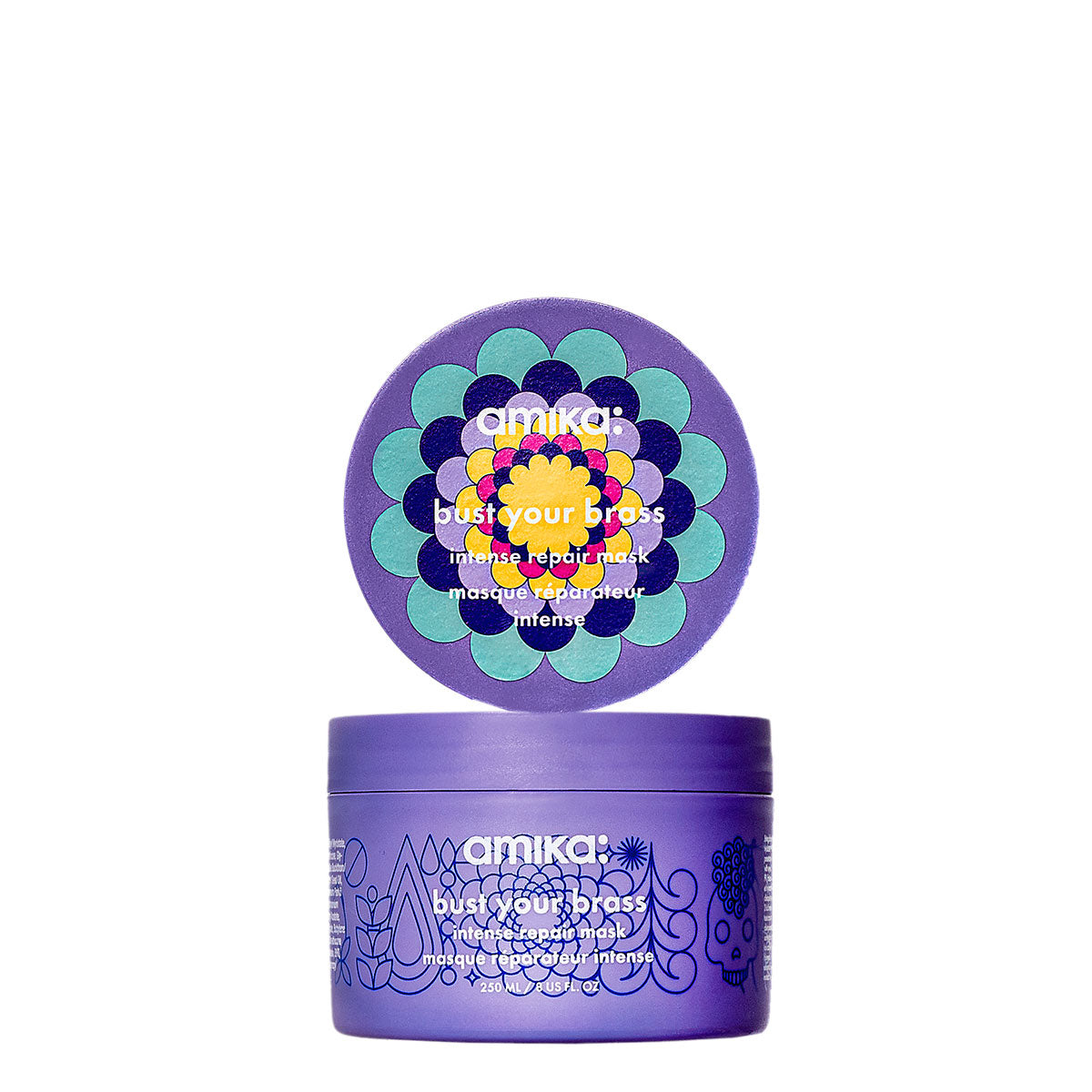 Amika Bust Your Brass Cool Blonde Intense Repair Mask